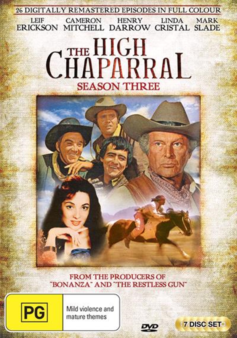 Buy High Chaparral - Season 3 on DVD | Sanity