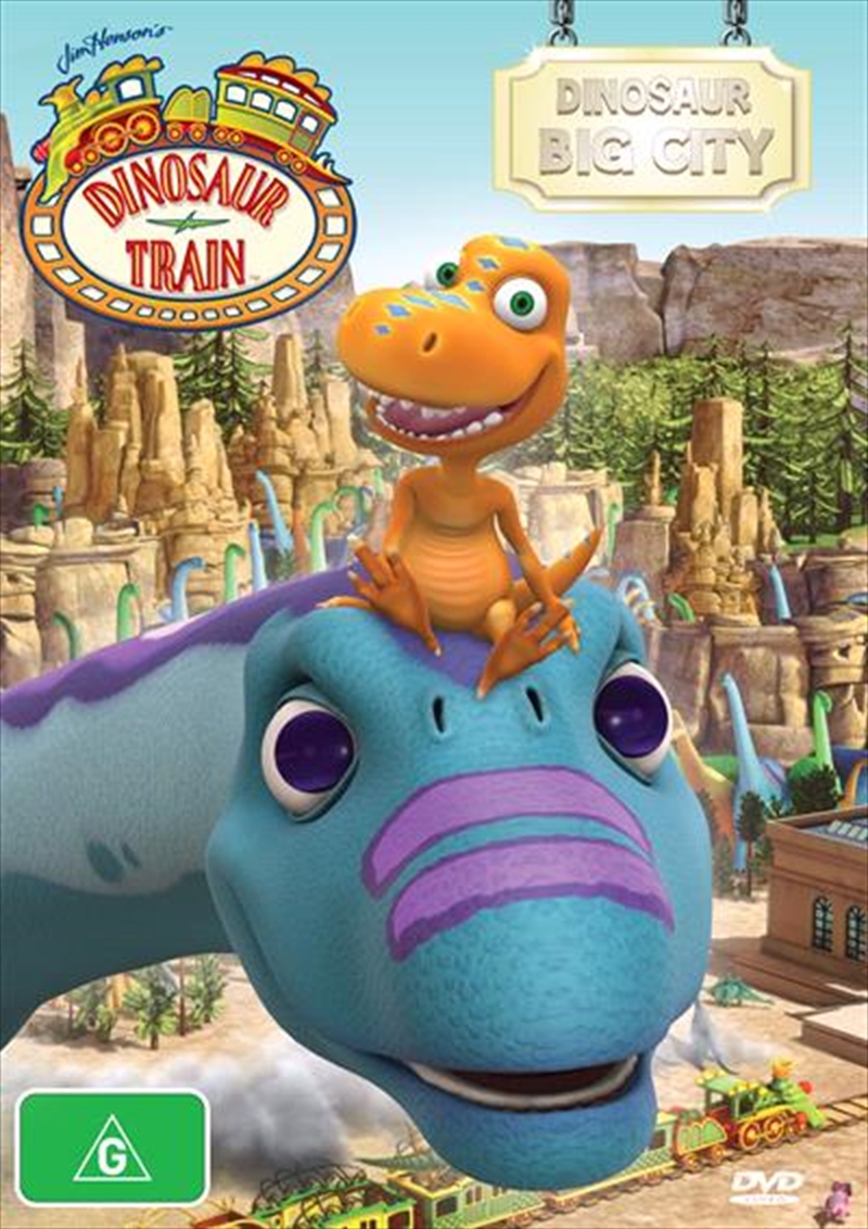 Jim Henson's Dinosaur Train - Dinosaur Big City Animated, DVD | Sanity