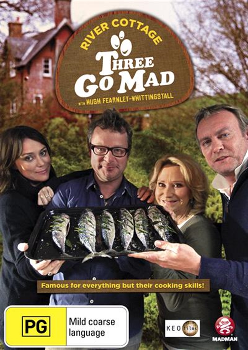 River Cottage Three Go Mad Reality Lifestyle Dvd Sanity