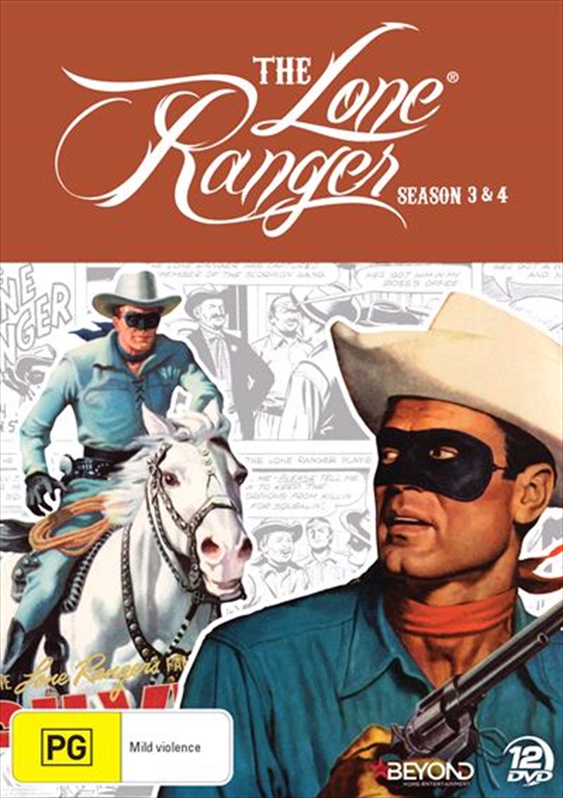 Lone Ranger - Season 3-4  Boxset/Product Detail/Adventure