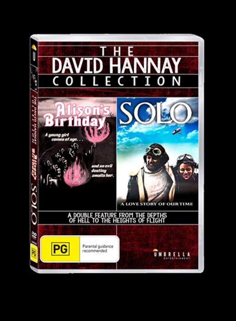 David Hannay Collection - Alison's Birthday and Solo, The/Product Detail/Drama