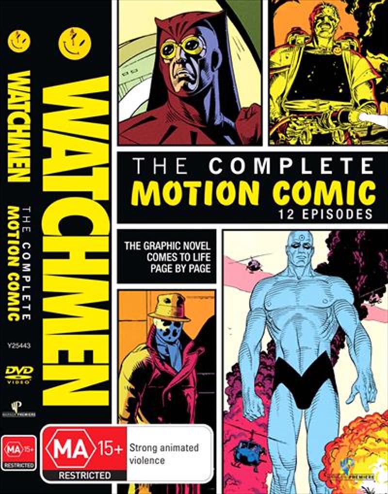 Buy Watchmen - The Complete Motion Comic DVD Online | Sanity