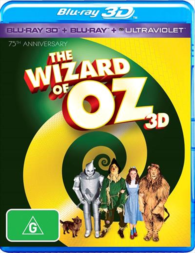 Wizard Of Oz - 75th Anniversary Edition - Ultimate Collector's Edition  3D Blu-ray + UV, The/Product Detail/Movies