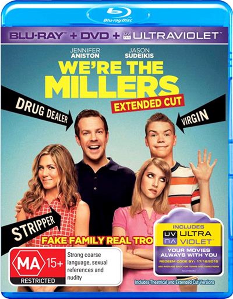 Buy Were The Millers Blu Ray Dvd Uv Online Sanity