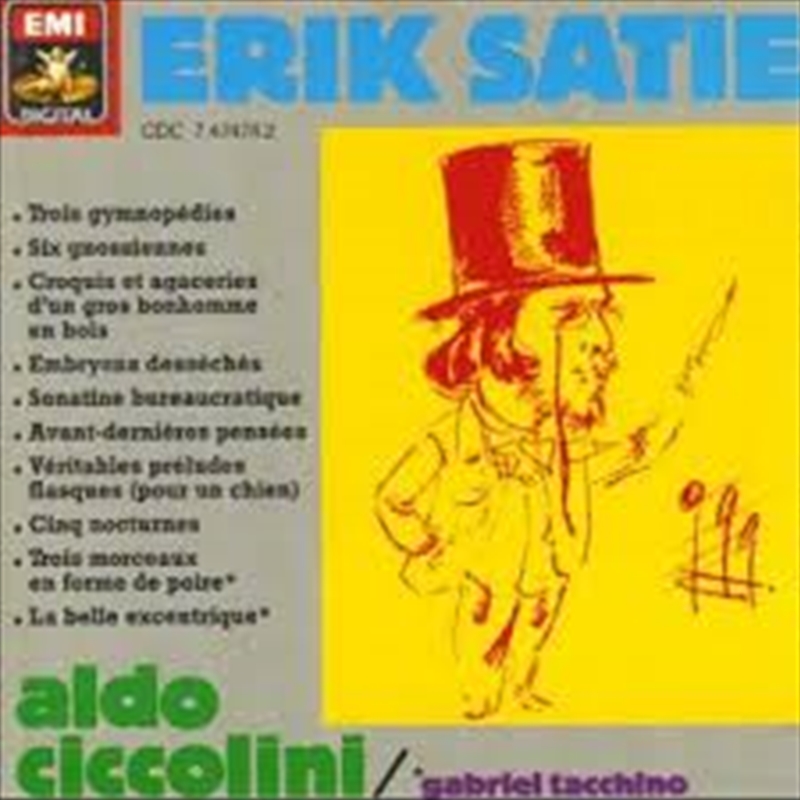 Satie: Works For Piano/Product Detail/Classical