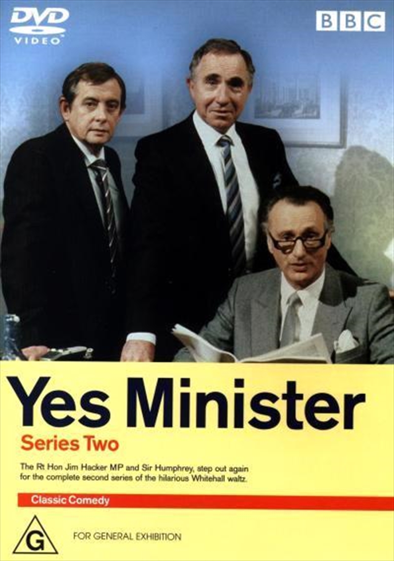 Yes Minister - Series 02 (DVD)/Product Detail/ABC/BBC