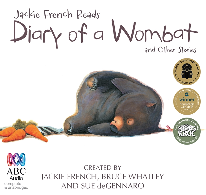 Jackie French Reads: Diary of a Wombat and Other Stories/Product Detail/Childrens Fiction Books