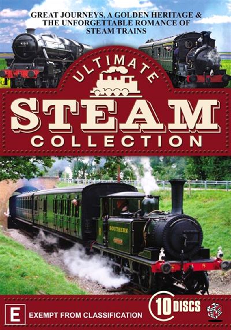 Buy Ultimate Steam Collection on DVD | Sanity