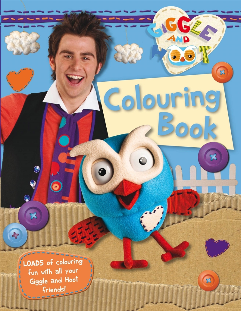 GIGGLE AND HOOT COLOURING BOOK/Product Detail/Kids Colouring