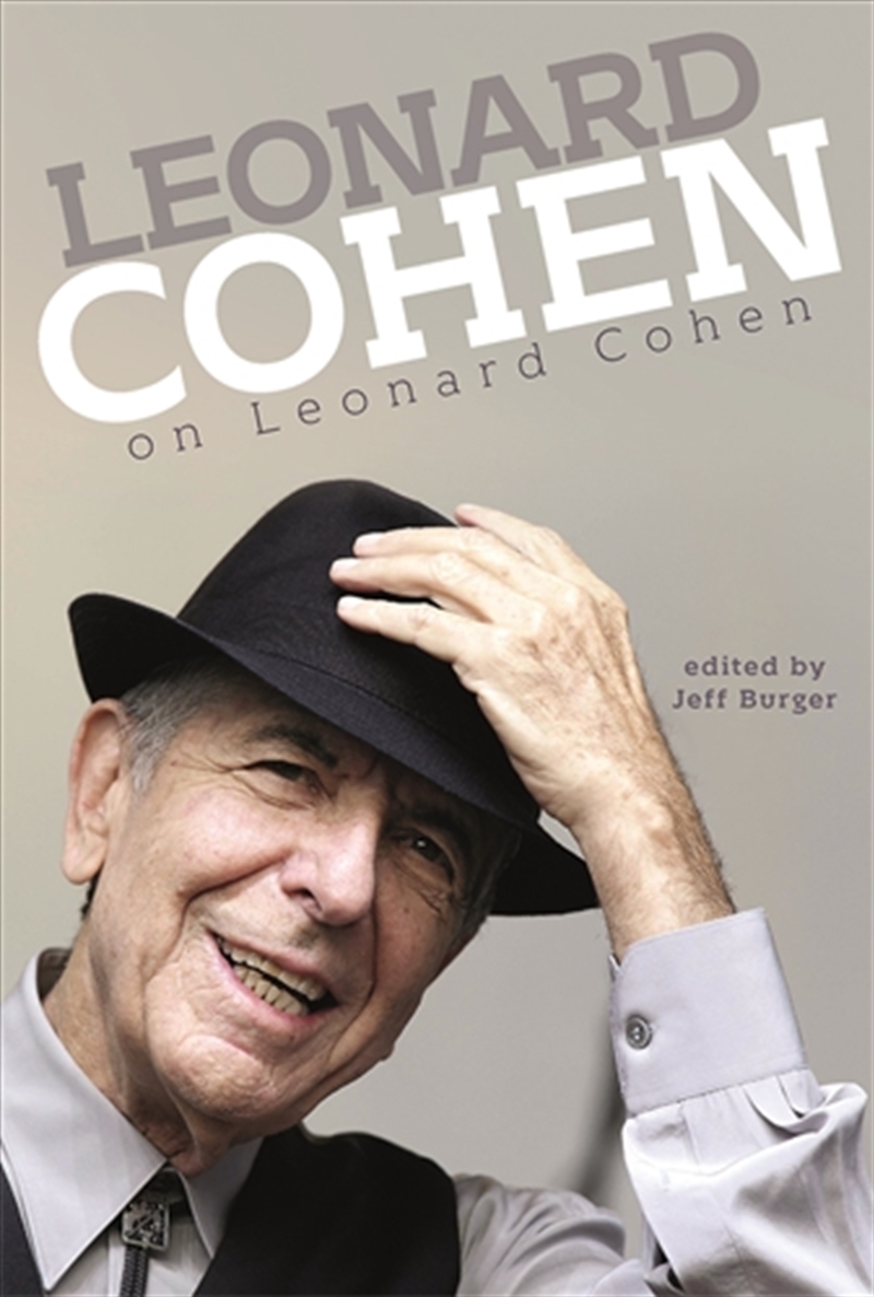 Leonard Cohen on Leonard Cohen/Product Detail/Arts & Entertainment