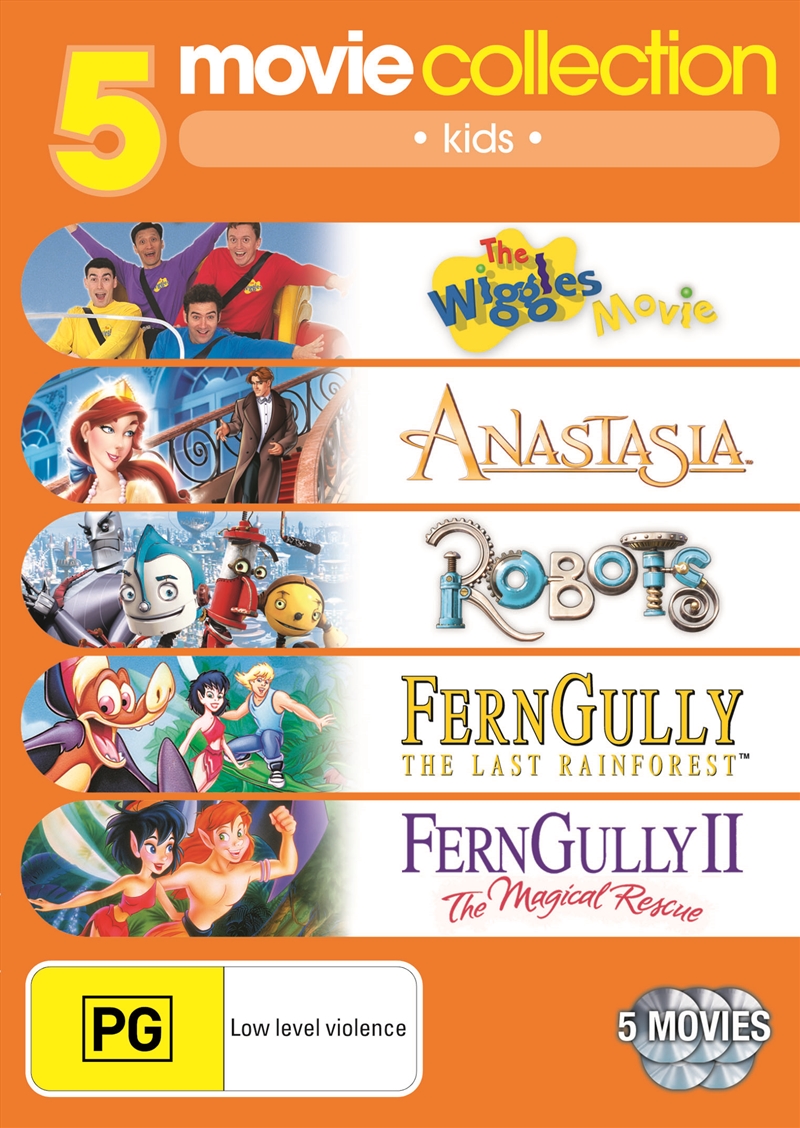 Wiggles Movie / Anastasia / Robots / Fern Gully / Fern Gully II/Product Detail/Animated