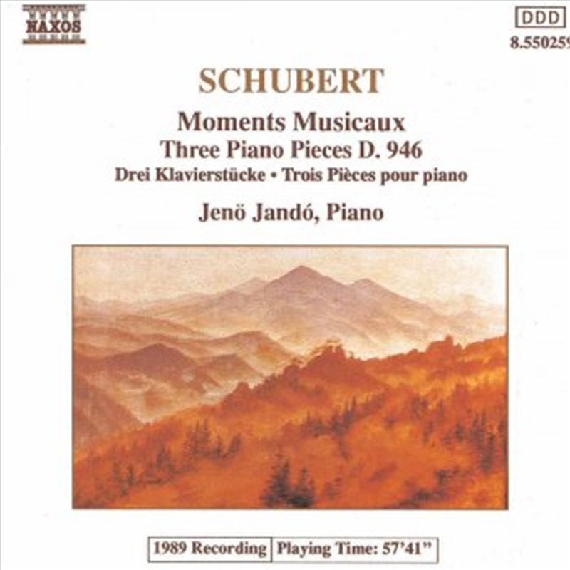 Schubert Moment Musicaux/Product Detail/Classical