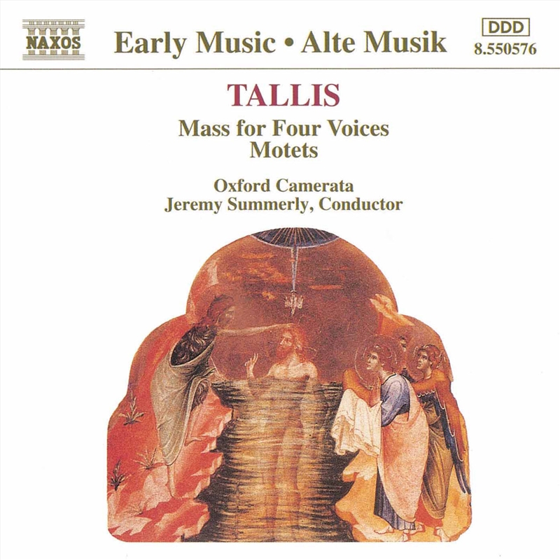 Tallis Mass For Four Voices Motets/Product Detail/Classical