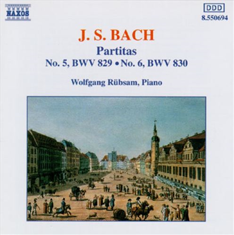 Bach Partitas No 5 & 6/Product Detail/Classical