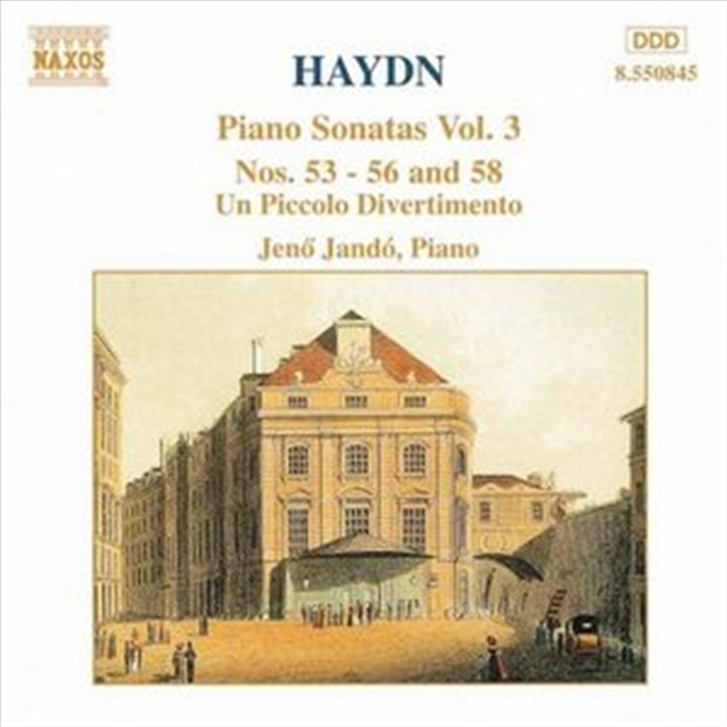 Haydn Piano Sonatas Vol 3 No 53-58/Product Detail/Classical