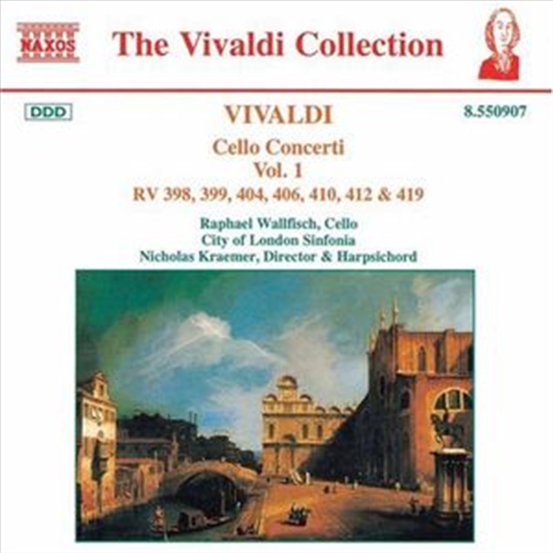 Vivaldi Cello Concerti Vol 1/Product Detail/Classical