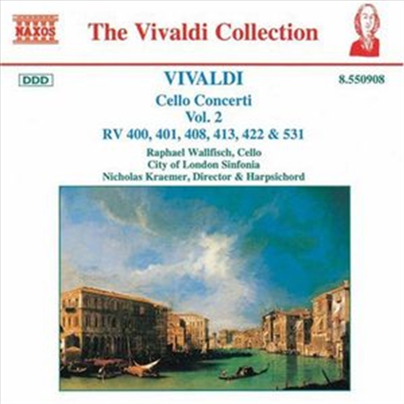 Vivaldi Cello Concerti Vol 2/Product Detail/Classical