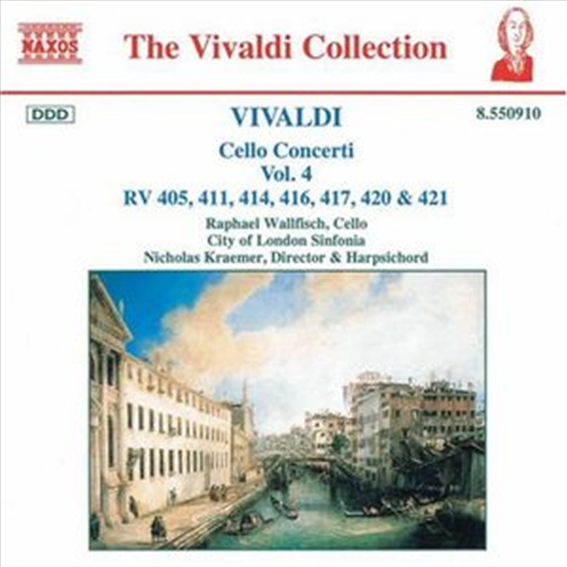 Vivaldi Cello Concerti Vol 4/Product Detail/Classical