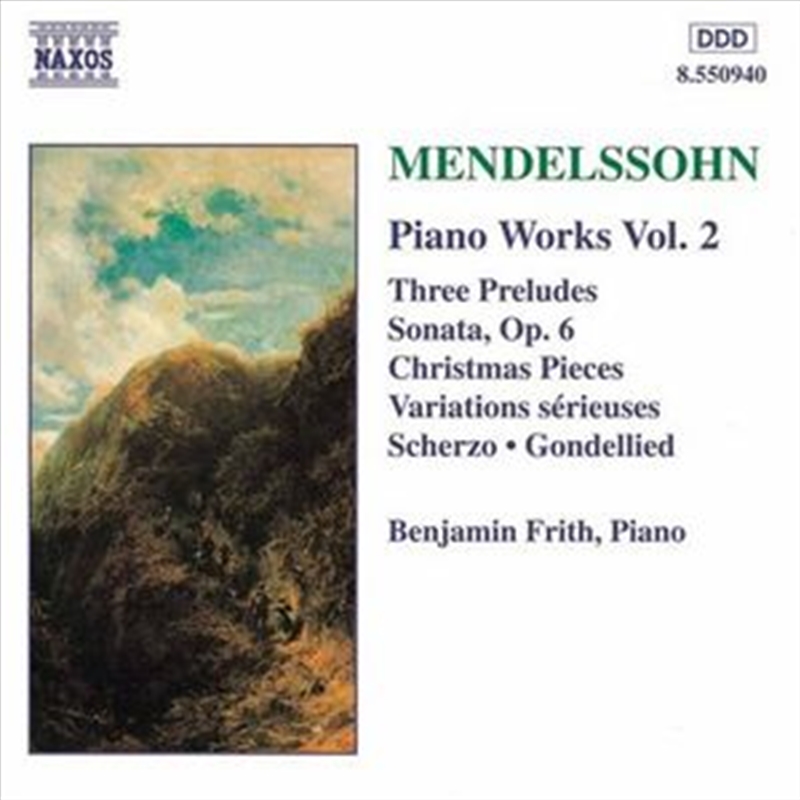 Mendelssohn Piano Works Vol 2/Product Detail/Music