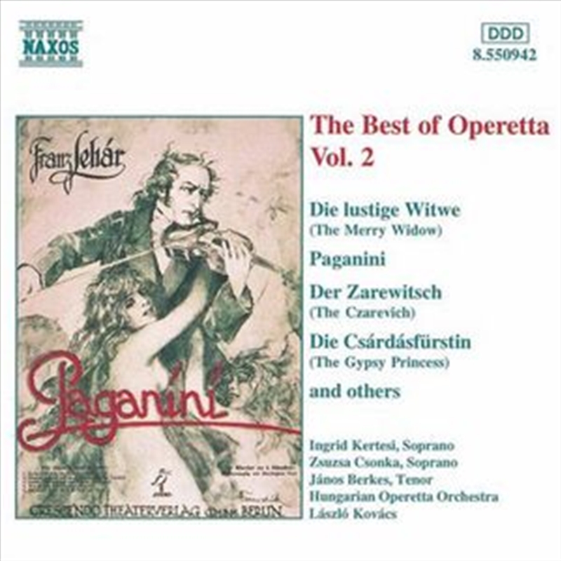 The Best Of Operetta Vol 2/Product Detail/Classical