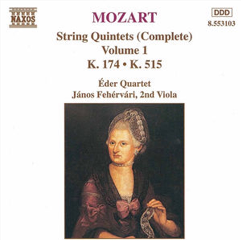 Mozart: String Quintets Vol 1/Product Detail/Classical