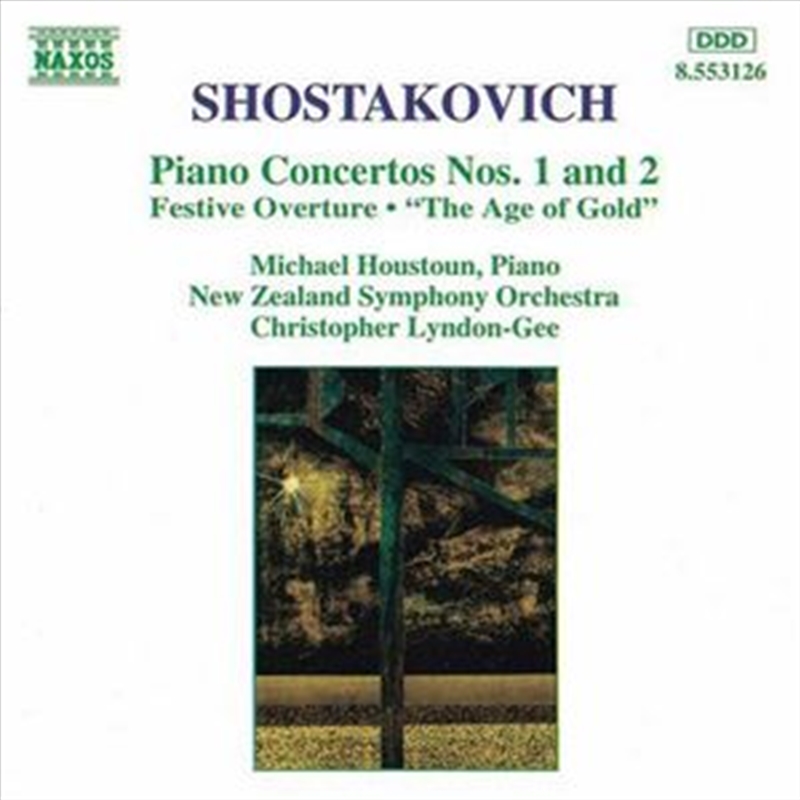 Shostakovich: Piano Concertos No 1 & 2/Festive Overture/Age Of Gold/Product Detail/Classical