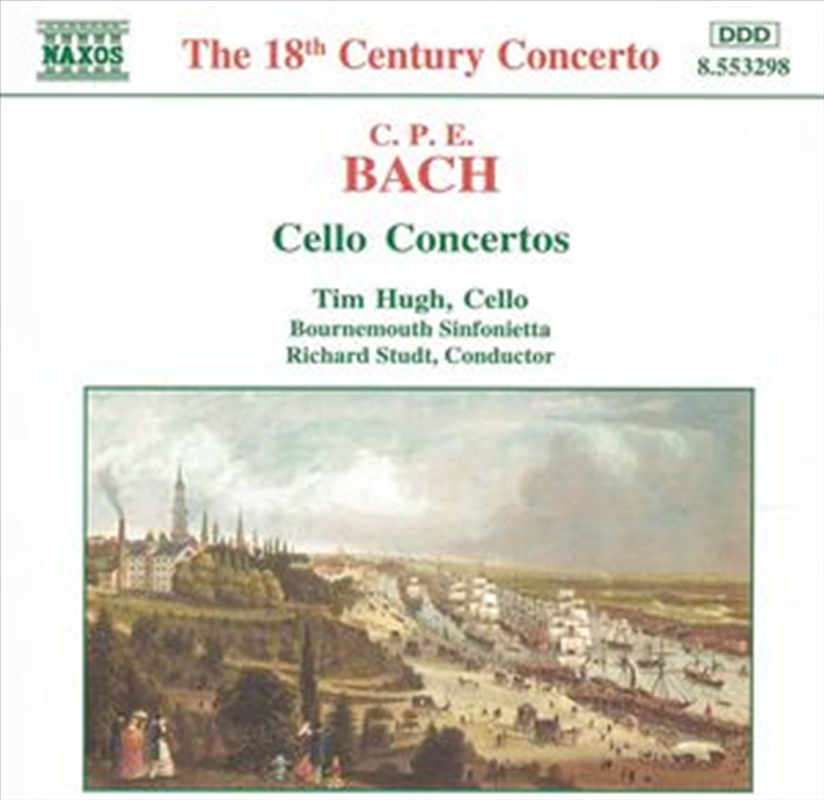 Buy Cpe Bach Cello Concertos Online Sanity 