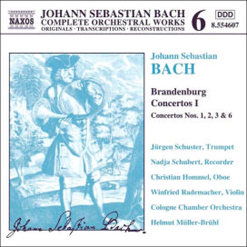 Johann Sebastian Bach: Complete Orchesteral Works: Brandenburg Concertos 1/Product Detail/Classical