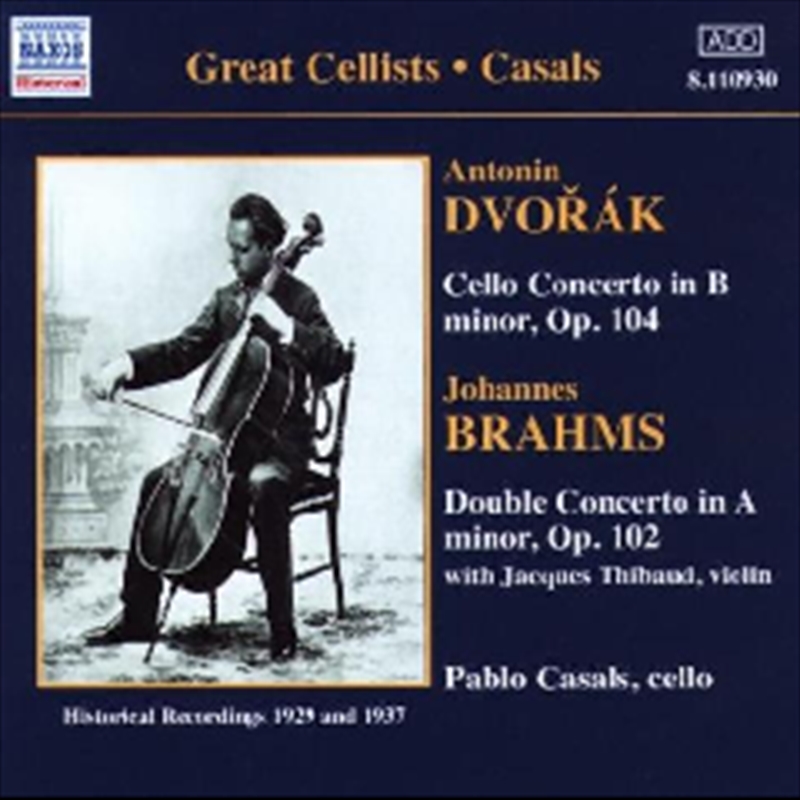 Dvorak/Brahms: Cello Concertos/Product Detail/Classical