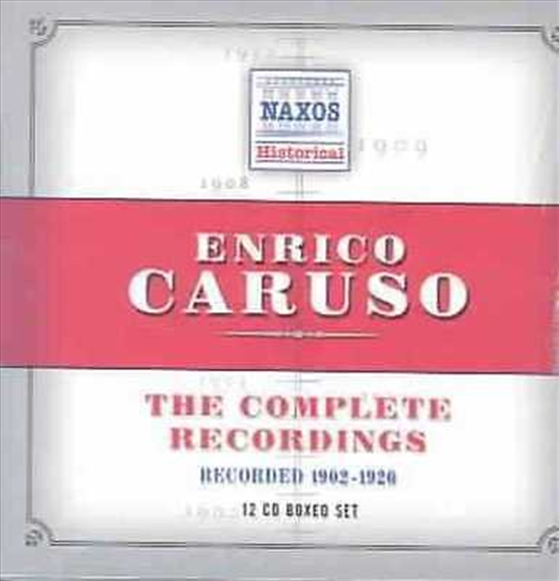 Enrico Caruso: Complete Recordings/Product Detail/Classical