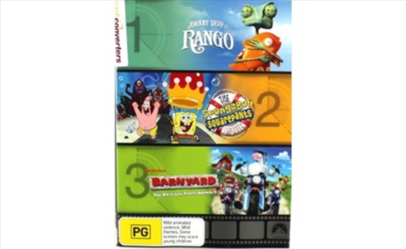 Rango/Spongebob The Movie/Barnyard/Product Detail/Animated