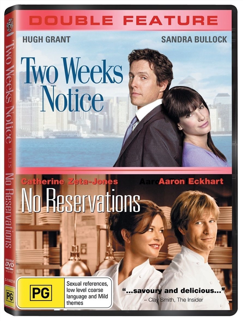 Buy Two Weeks Notice / No Reservations on DVD | Sanity