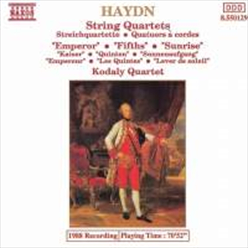 Haydn: String Quartets/Product Detail/Classical