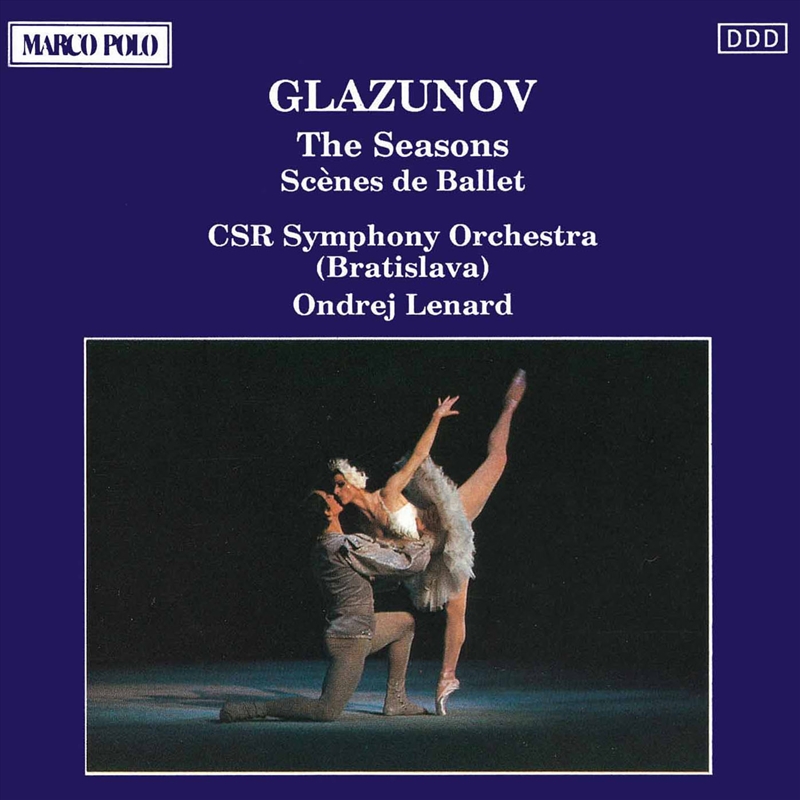 Glazunov: Seasons/Product Detail/Classical