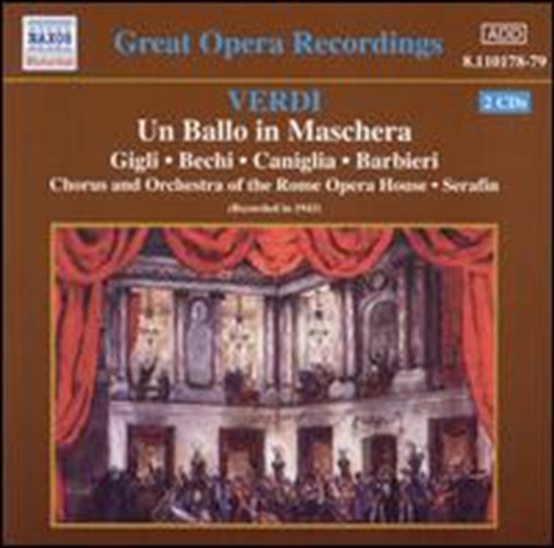 Verdi: Un Balloin Maschera/Product Detail/Classical