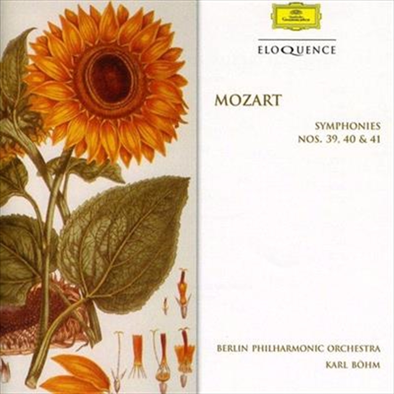 Mozart Symphonies 39, 40 & 41/Product Detail/Classical