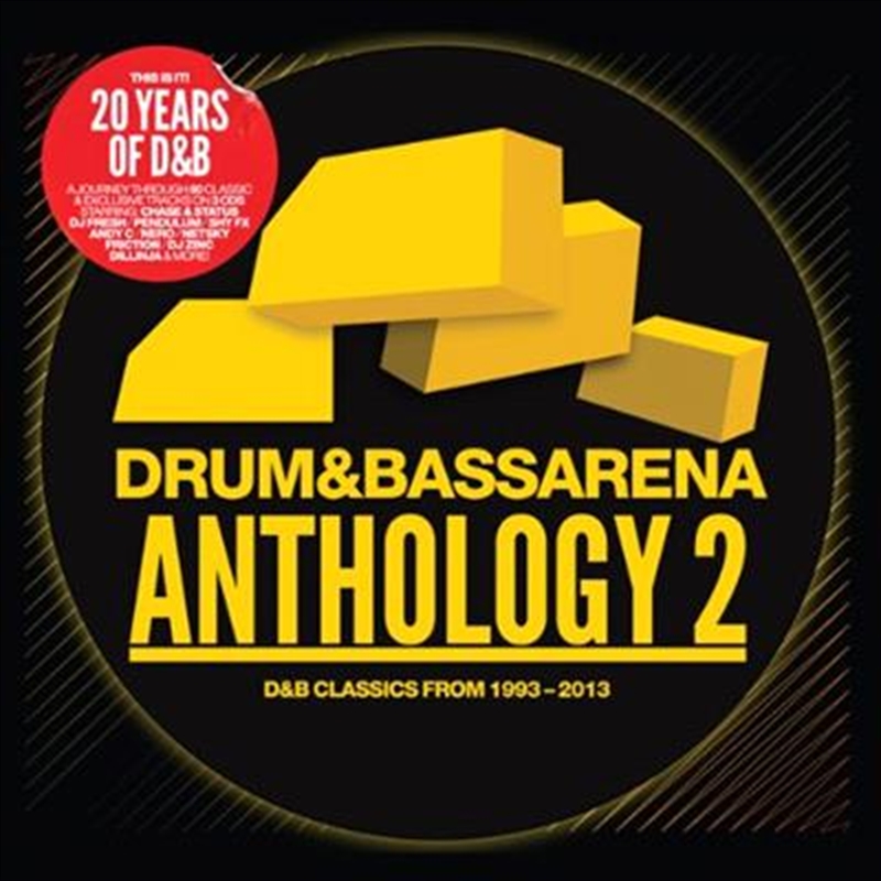 Drum and Bass Arena Anthology 2- D & B Classics From 1993-2013