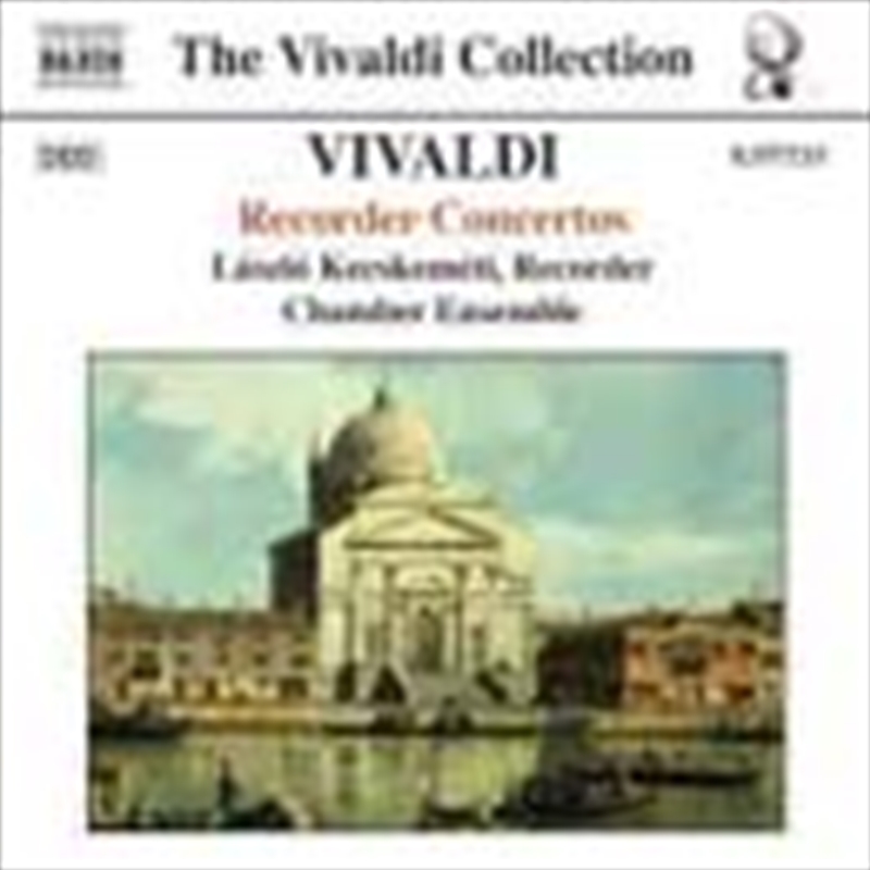 Vivaldi: Recorder Concertos/Product Detail/Classical