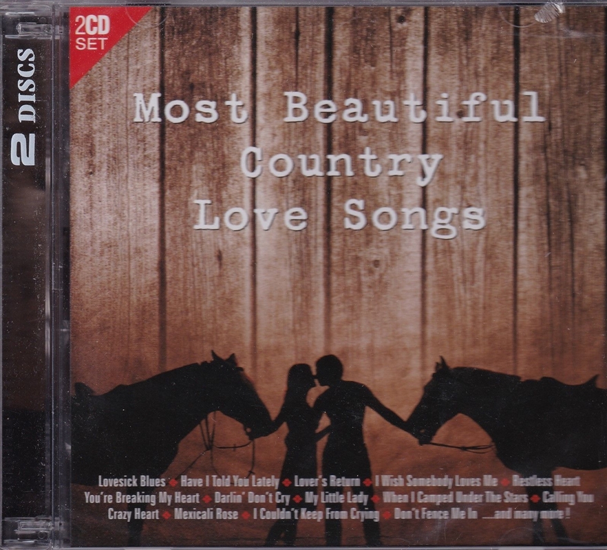 Most Beautiful Country Love Songs/Product Detail/Compilation