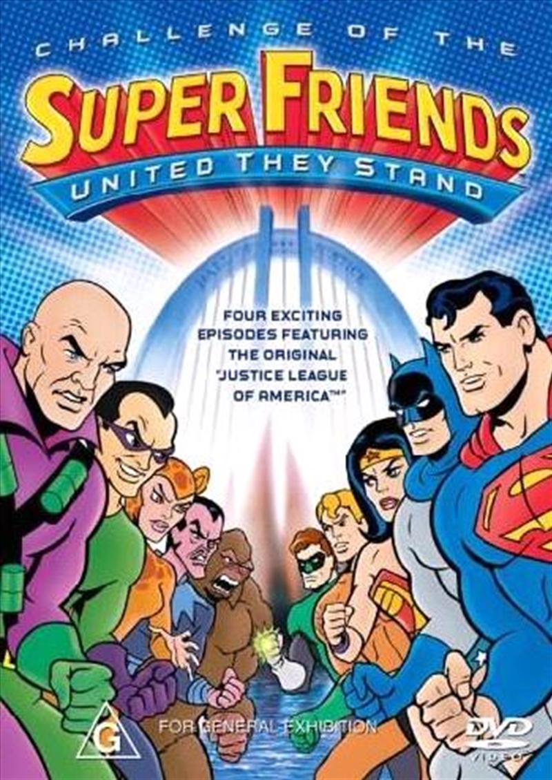Challenge Of The Superfriends United They Stand Movies Dvd Sanity 