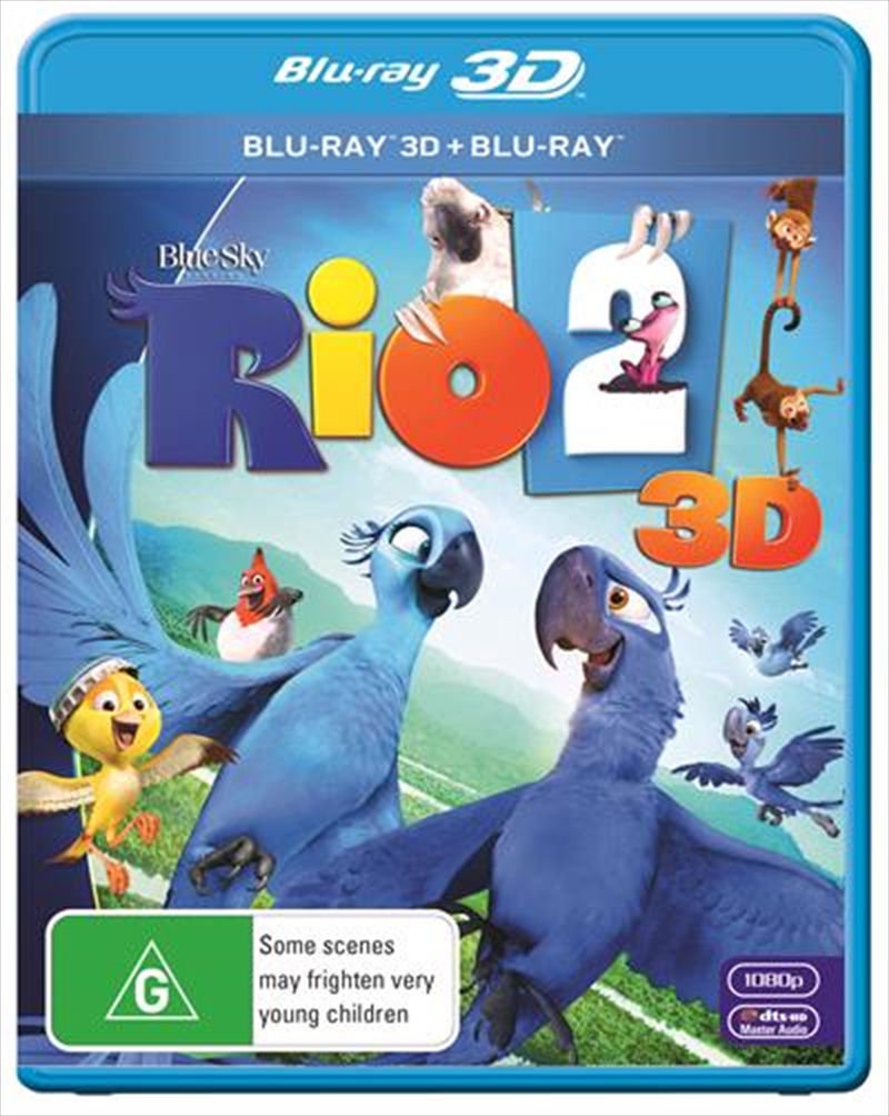 Rio 2  3D + 2D Blu-ray/Product Detail/Animated