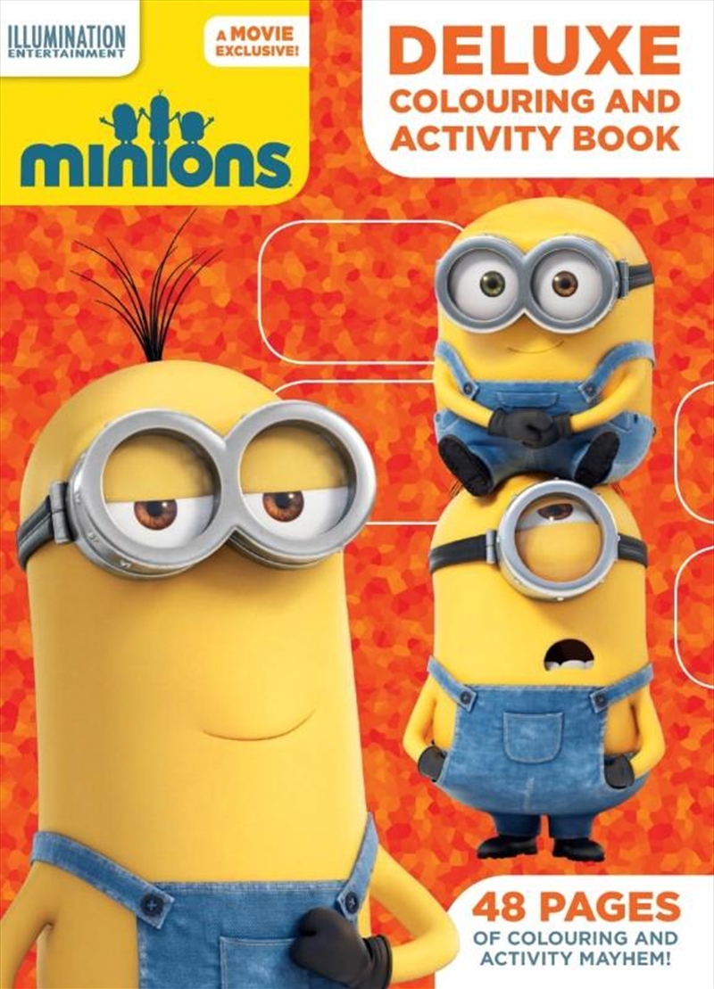 Minions Deluxe Colouring and Activity Book/Product Detail/Kids Colouring