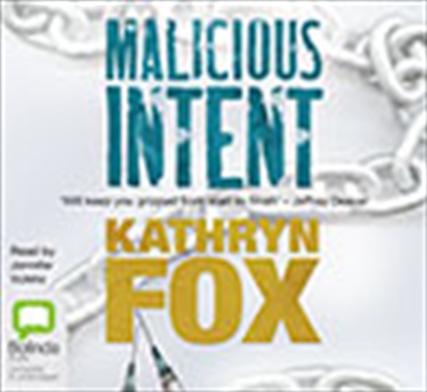 Malicious Intent/Product Detail/Australian Fiction Books