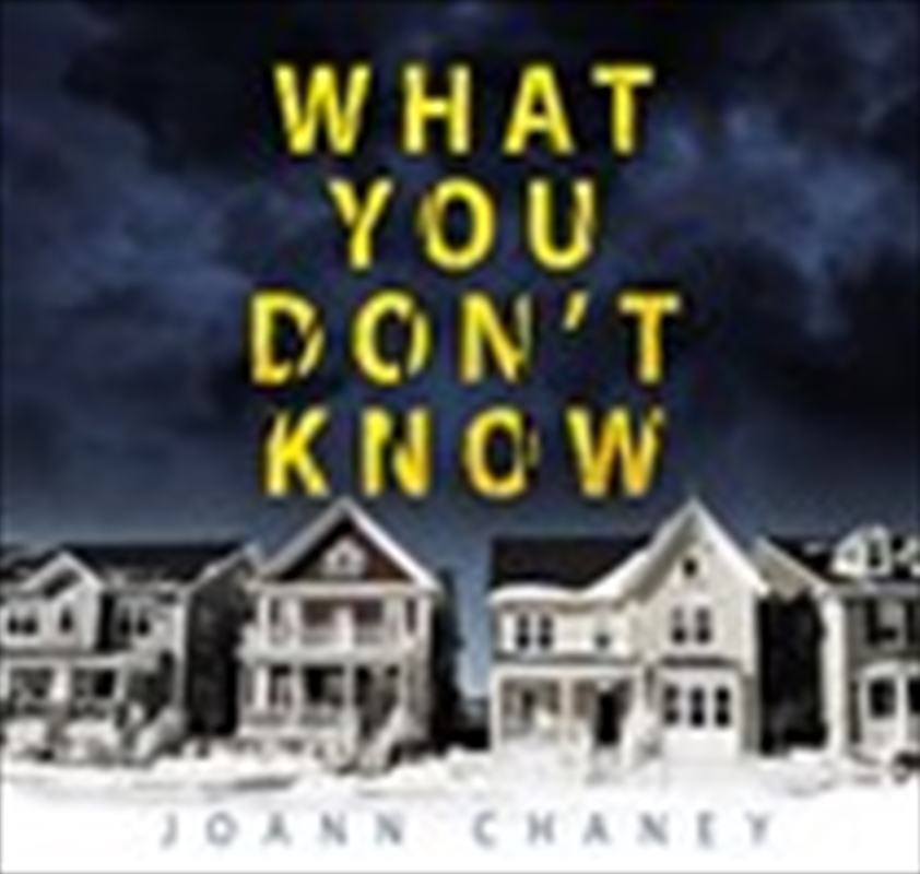 What You Don't Know/Product Detail/Crime & Mystery Fiction