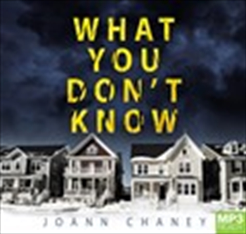 What You Don't Know/Product Detail/Crime & Mystery Fiction