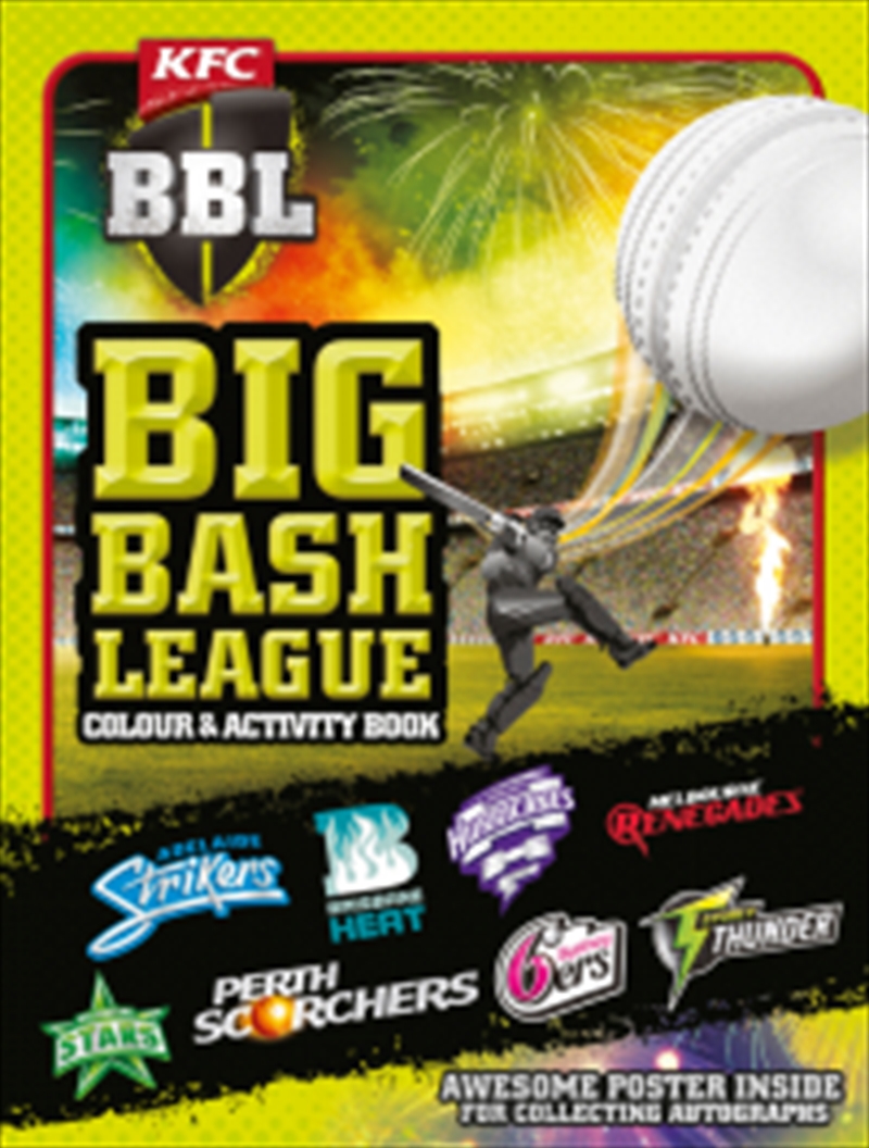 Big Bash League Colour & Activity Book/Product Detail/Kids Activity Books