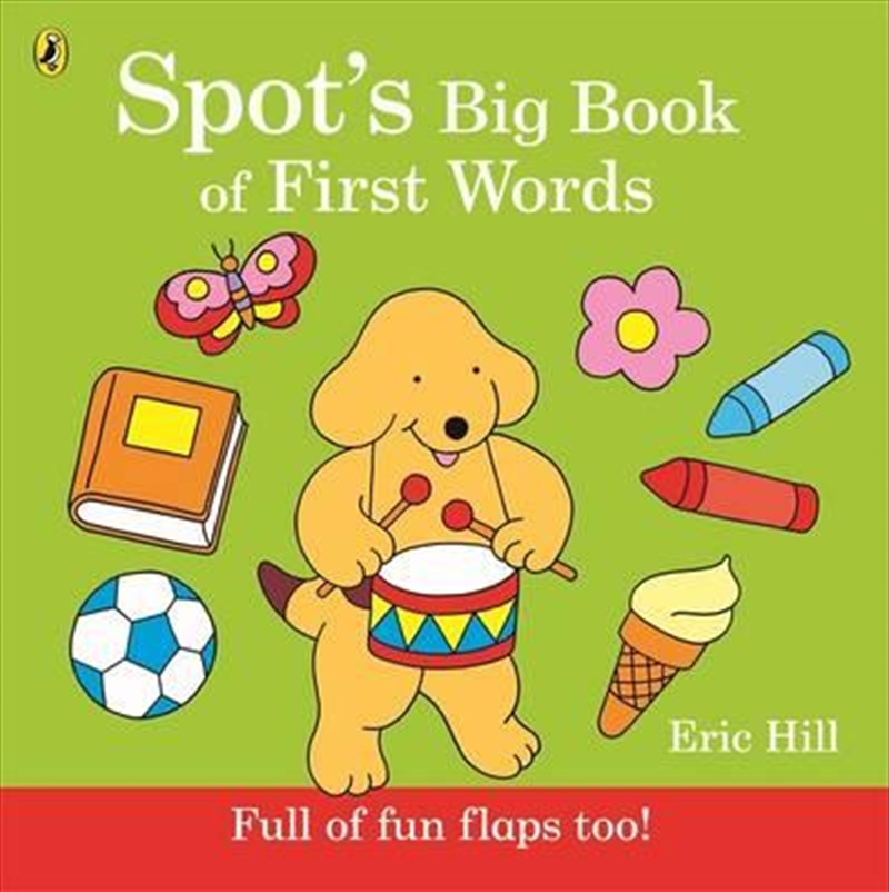 Buy Eric Hill Spots Big Book Of First Words Hardback Book | Sanity