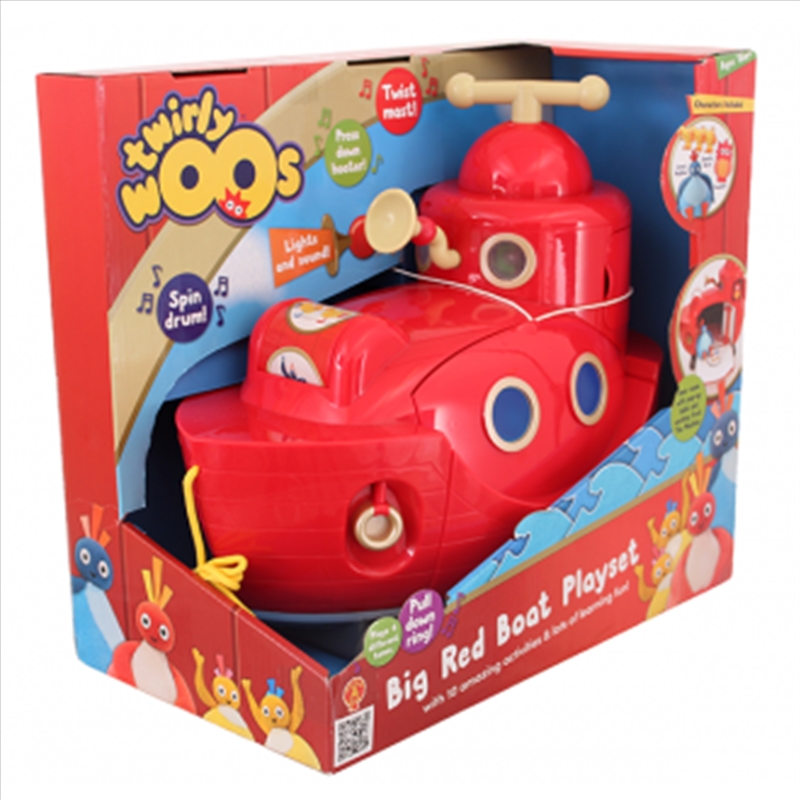 Big red boat store playset