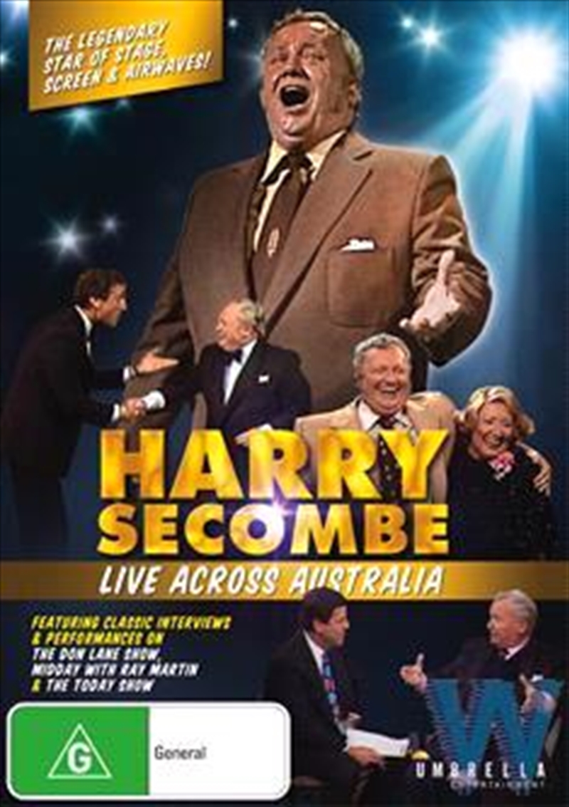 Harry Secombe Live Across Australia/Product Detail/Visual