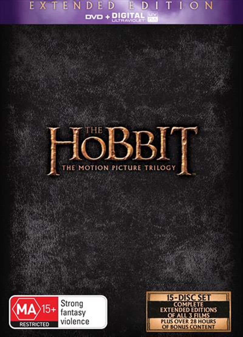 Buy Hobbit Trilogy Extended Edition Dvd Online Sanity